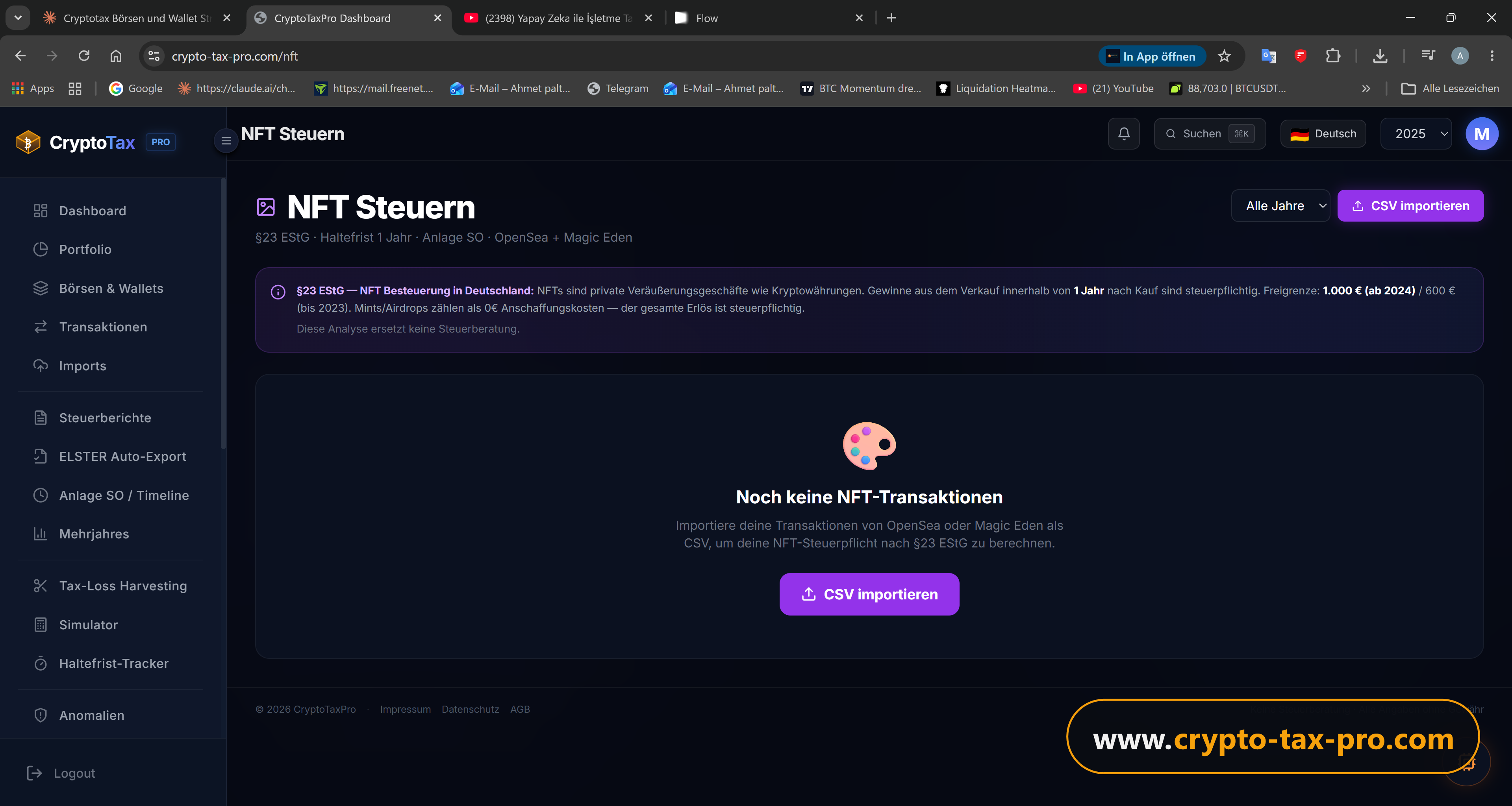 NFT-Steuern