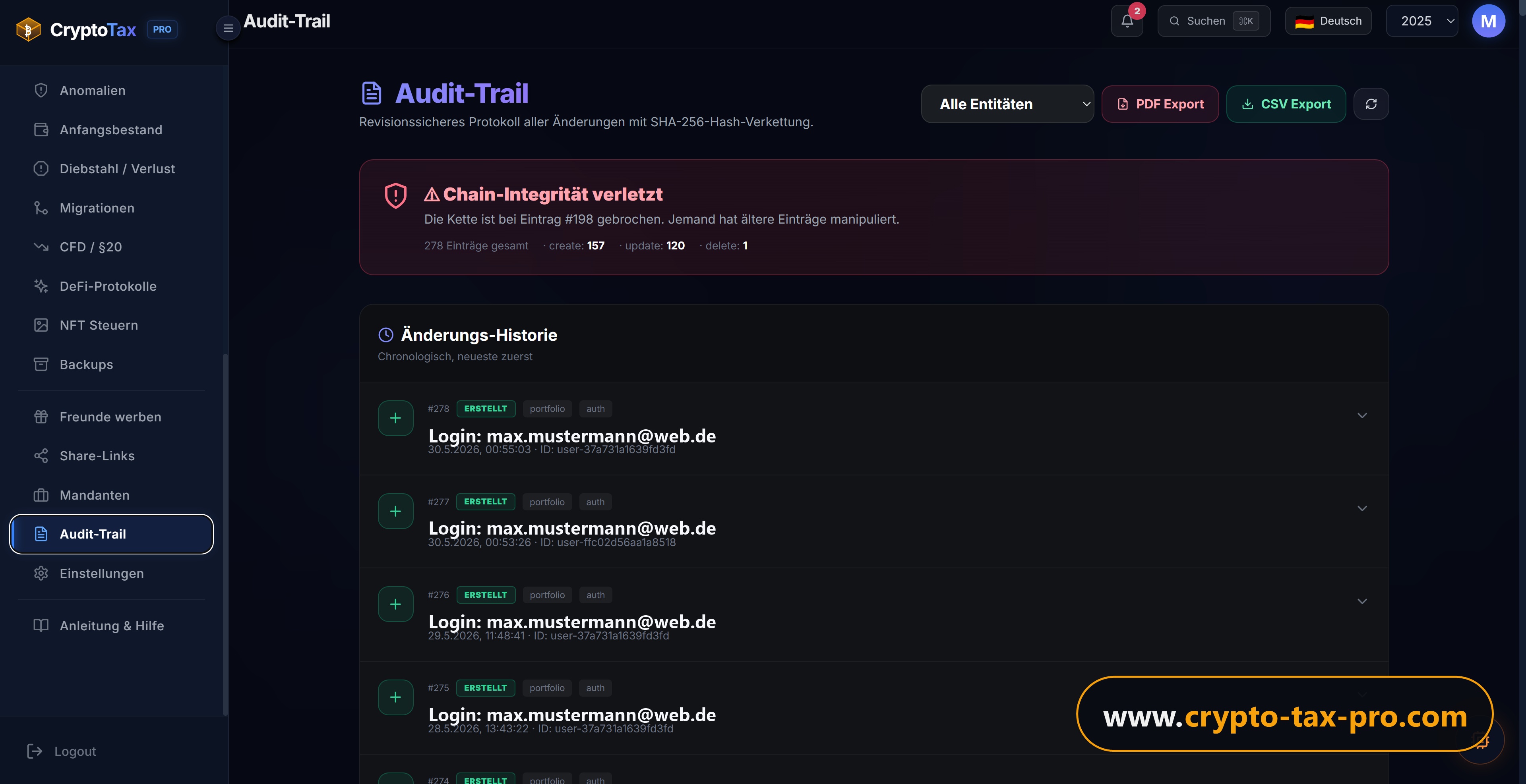 Audit-Trail